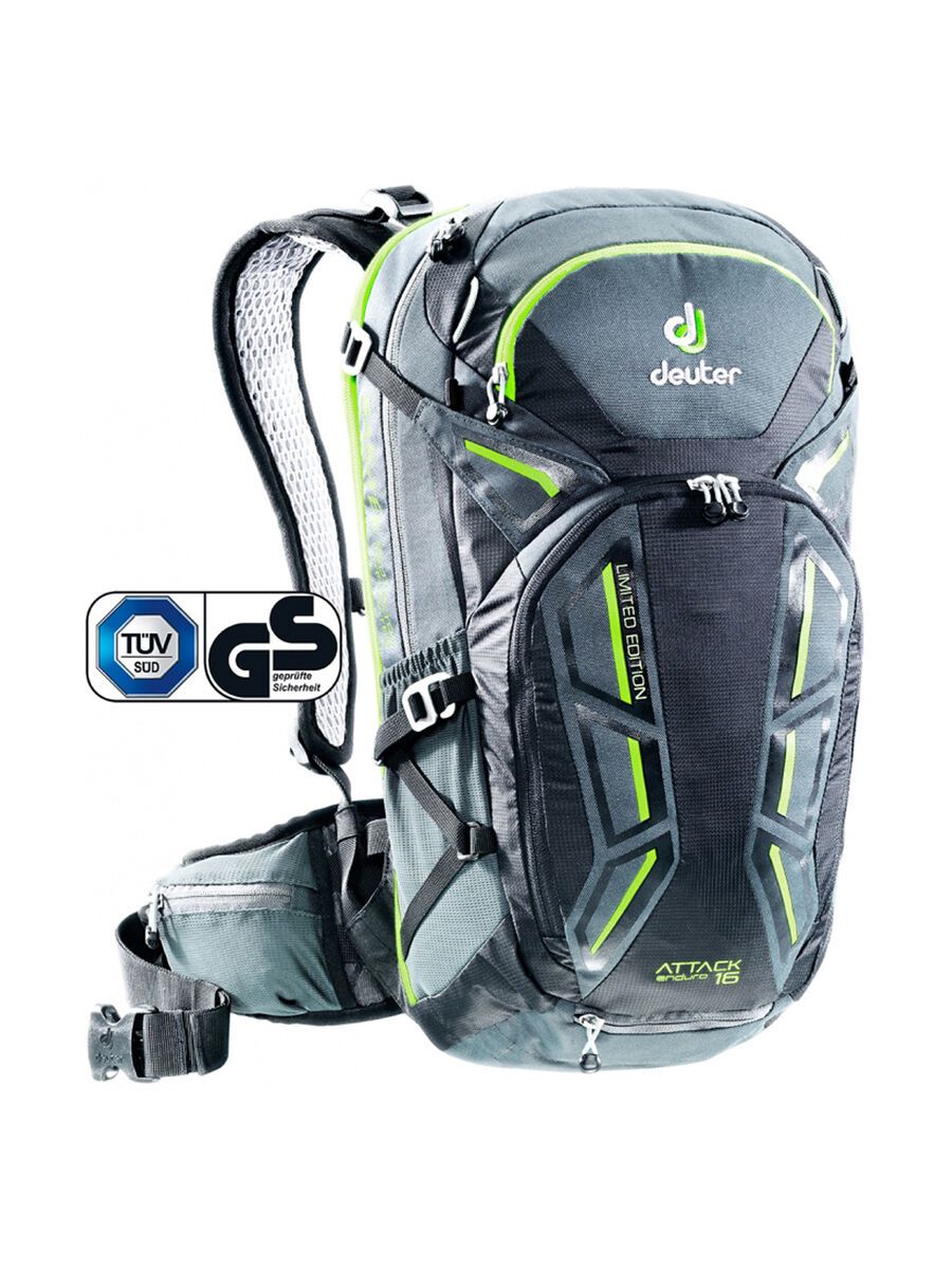 Deuter Attack Enduro 16, black-granite - Bild 1