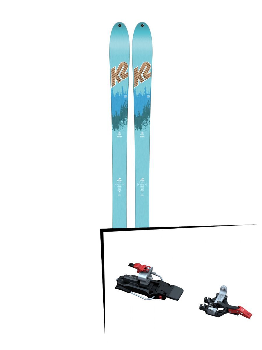 Set: K2 SKI TalkBack 82 ECOre 2018 + ATK Crest - Bild 1