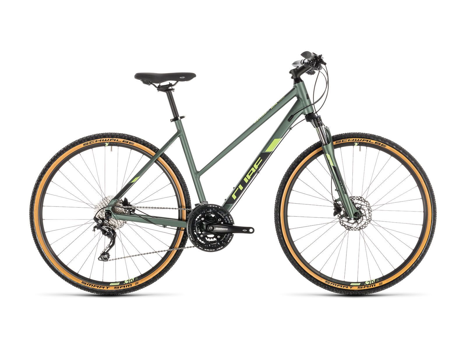 Cube Nature EXC Trapeze, green´n´black - Bild 1