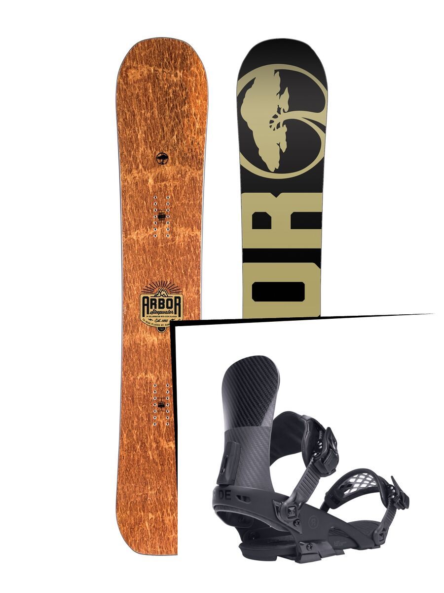 Set: Arbor Steepwater 2017 + Ride El Hefe (1770126S) - Bild 1