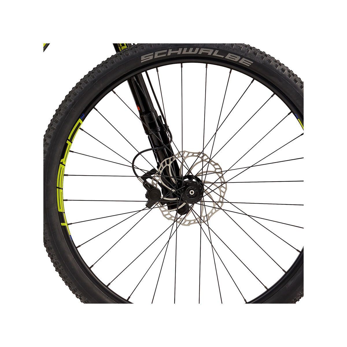 Cannondale F-Si Carbon 3 29, neon spring w/ jet black and cerulean, gloss - NSP - Bild 2