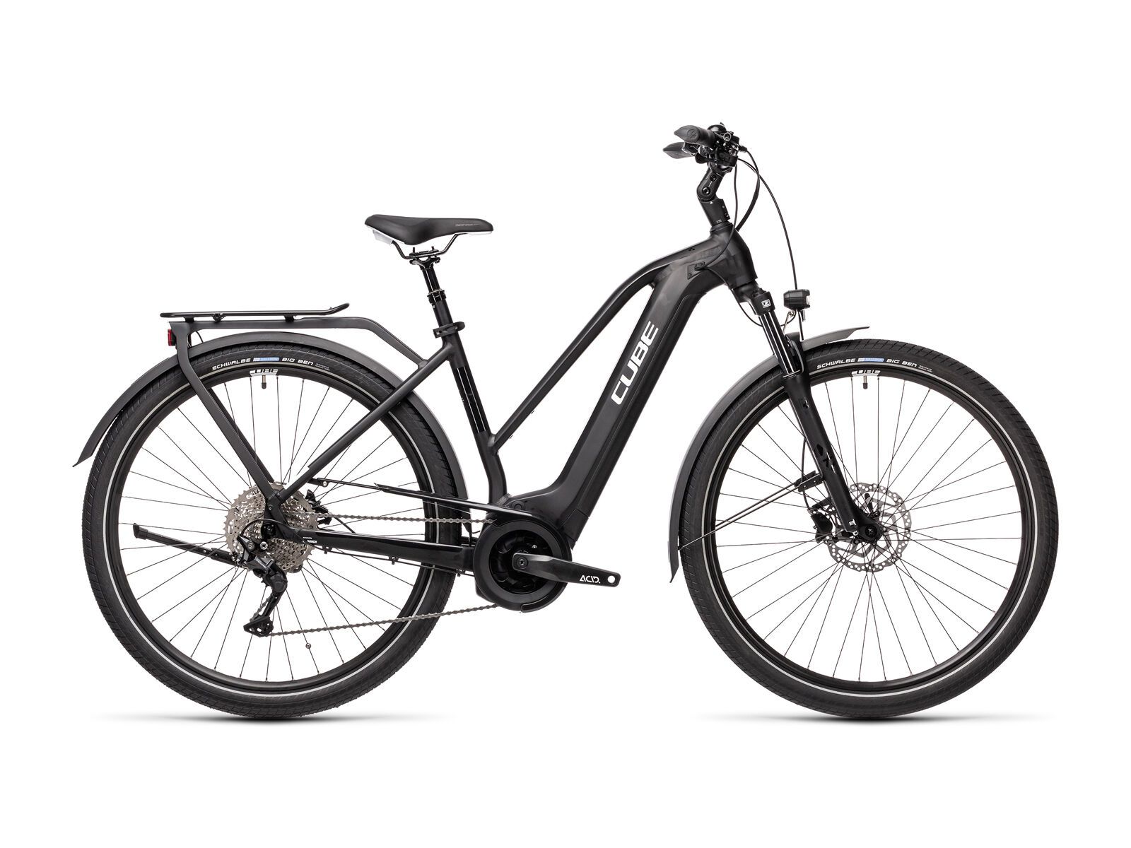 Cube Touring Hybrid Pro 625 Trapeze, black´n´white - Bild 1