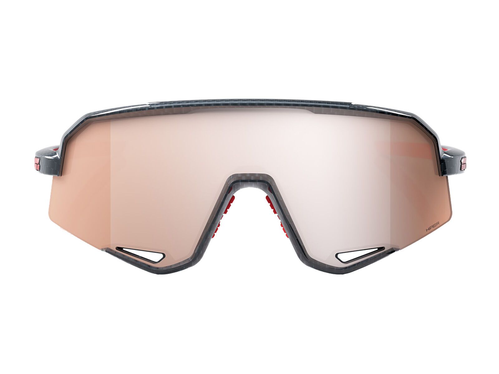 100% Slendale, HiPER Crimson Silver / gloss carbon fiber - Bild 3