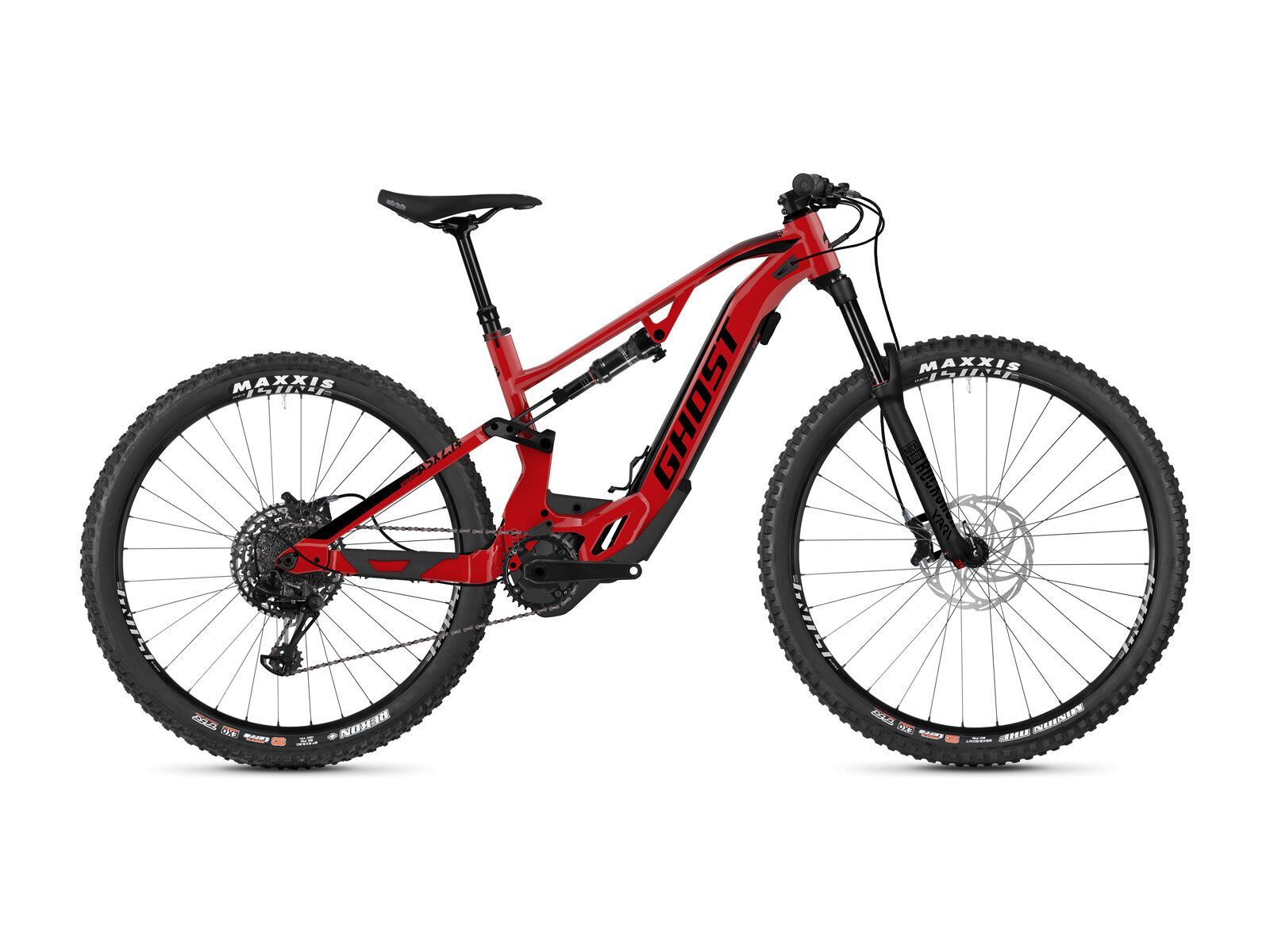 Ghost Hybride ASX 6.7+ AL, riot red/jet black - Bild 1