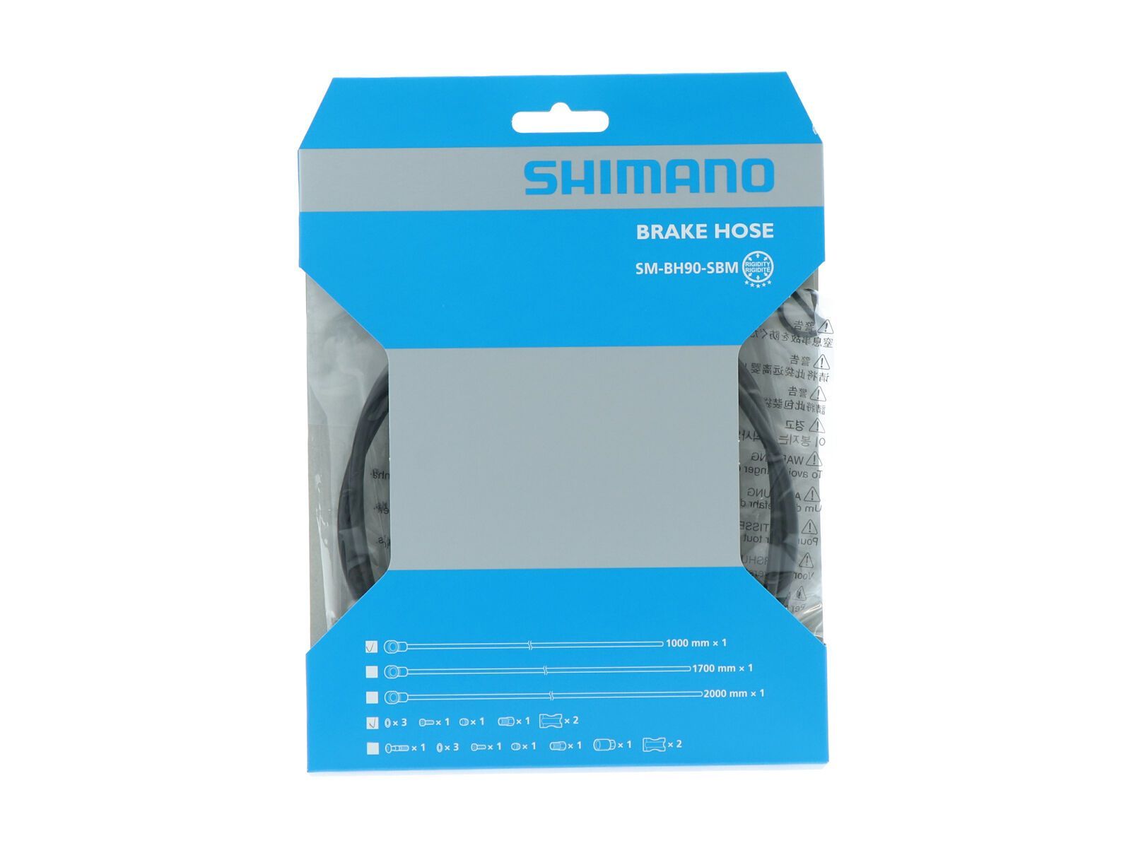 Shimano Deore XTR SM-BH90-SBM - 1.000 mm, schwarz - Bild 1