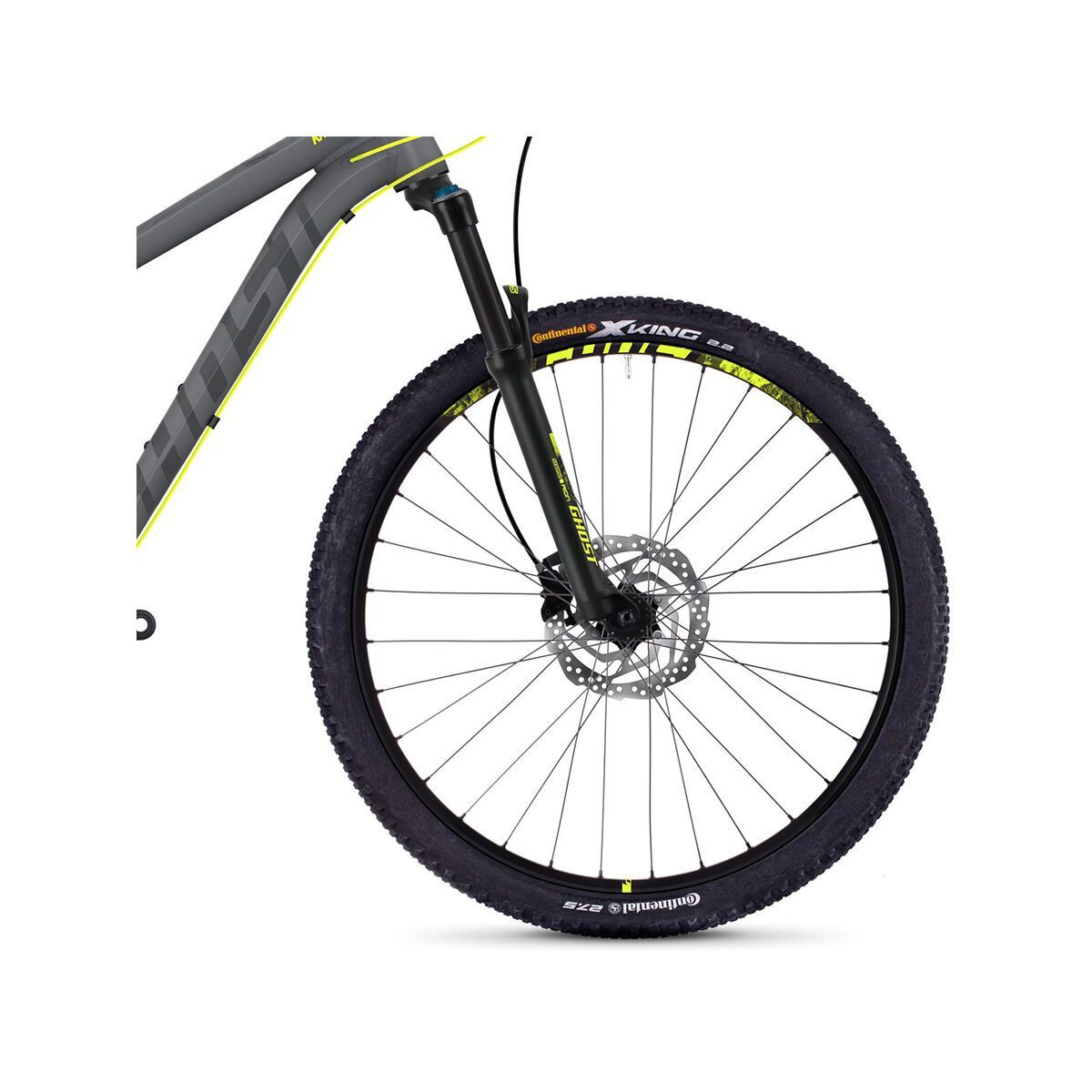 Ghost Kato FS 3.7 AL, micro chip gray/neon yellow - Bild 2