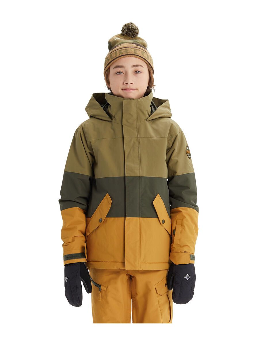 Burton Boys' Symbol Jacket, martini olive multi - Bild 1