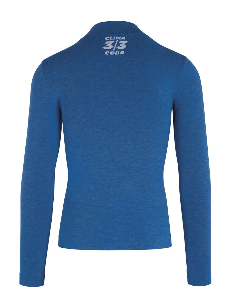 Assos Assosoires Ultraz Winter LS Skin Layer, calypso blue - Bild 2