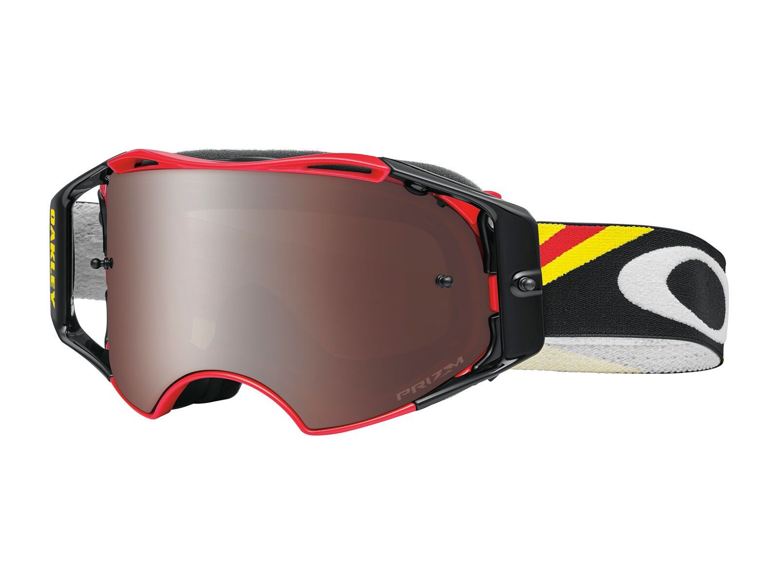 Oakley Airbrake MX Prizm Heritage Racer, heritage racer red/Lens: prizm mx black - Bild 1