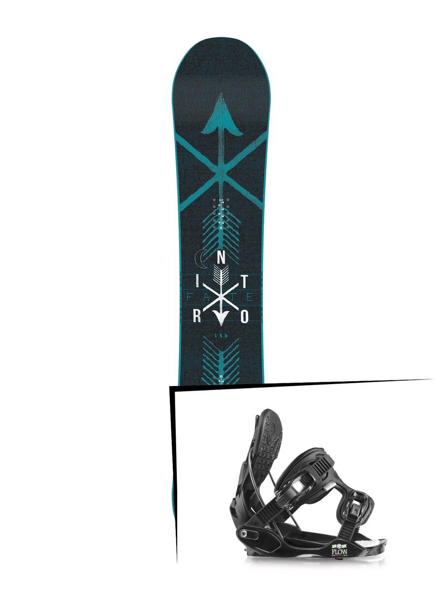 Set: Nitro Fate Zero 2015 + Flow Minx (1181350S) - Bild 1