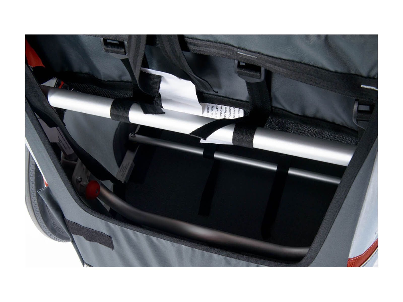 Thule Chariot Captain 2 inkl. Fahrrad-Set, apricot - Bild 6