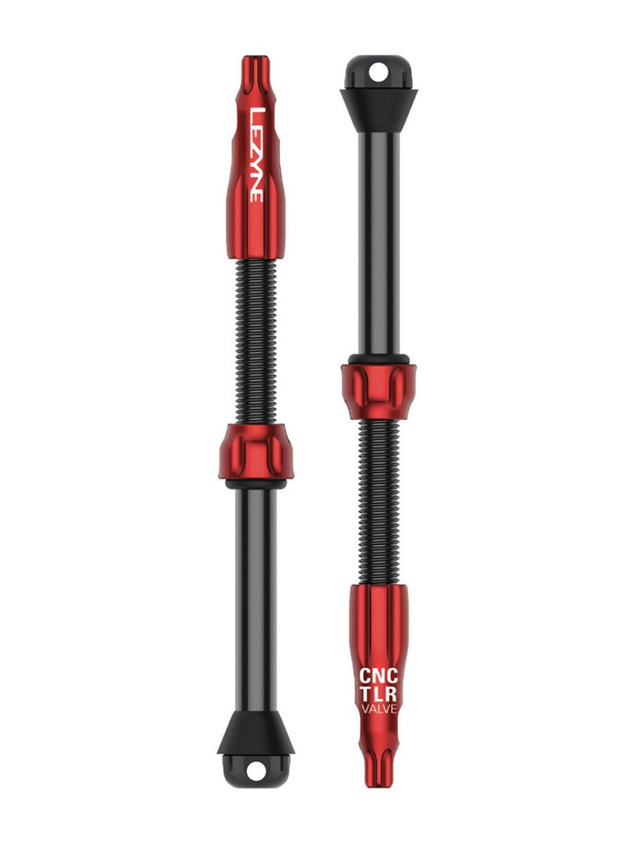 Lezyne CNC TLR Valve Pro - 80 mm, red - Bild 1