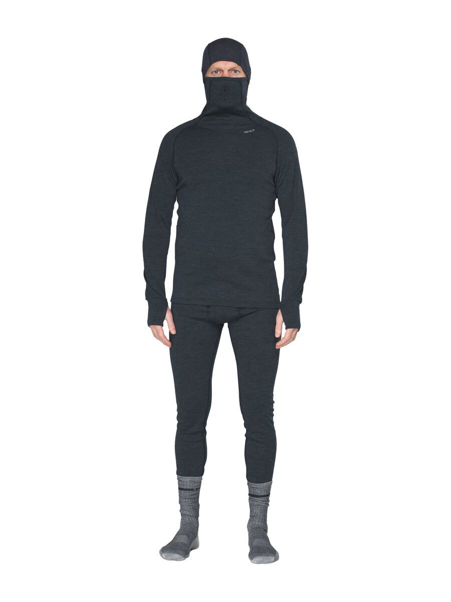 Devold Expedition Merino Silk Hoodie Man, ink - Bild 5