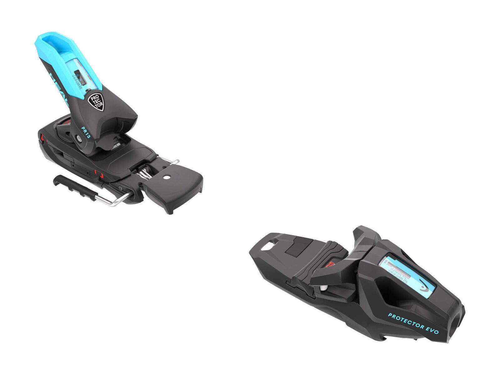 Head Supershape e-Speed + Protector Evo PR 13 GW, matt black/speed blue - Bild 10