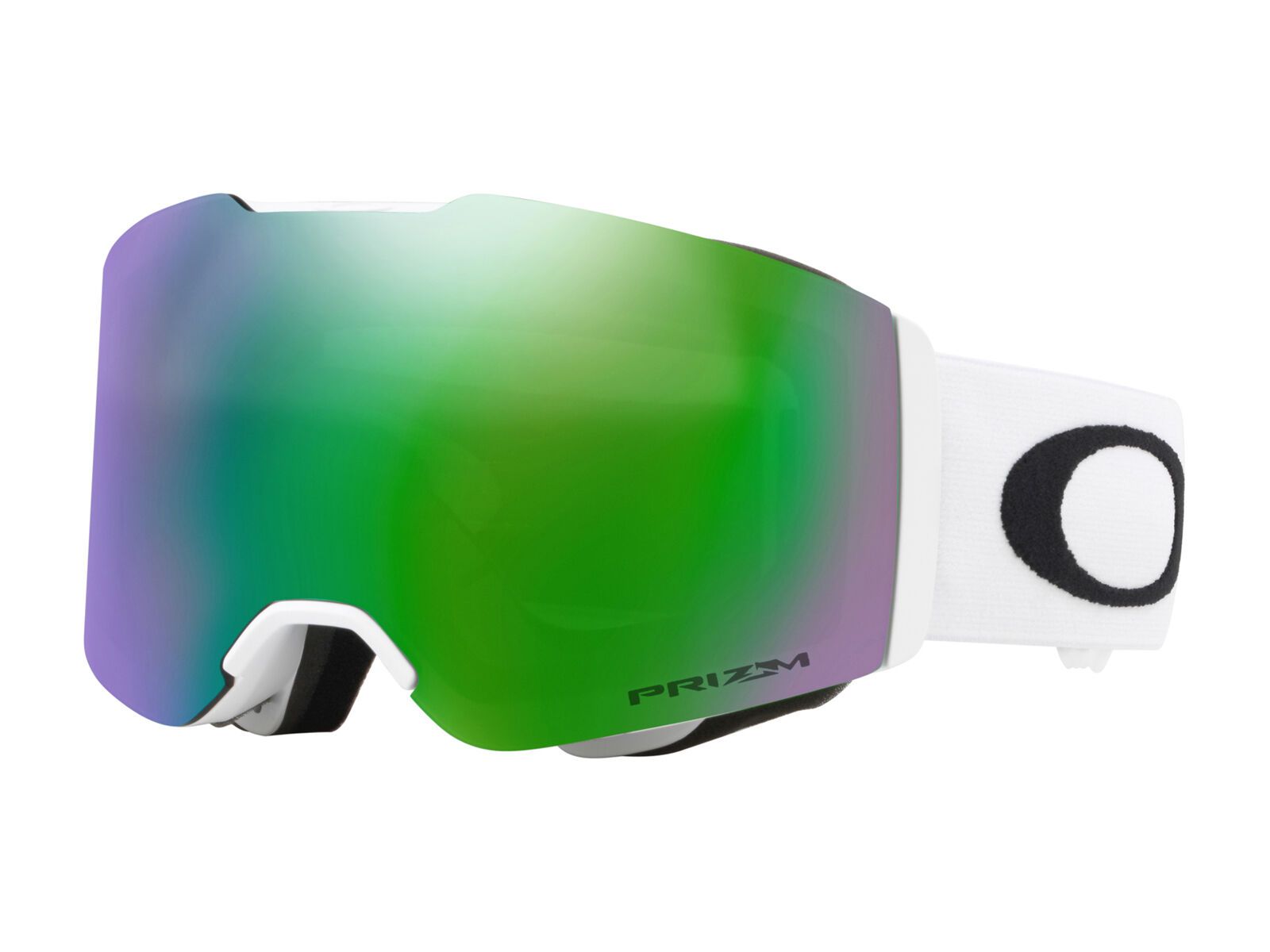 Oakley Fall Line Prizm, matte white/Lens prizm jade iridium BIKER