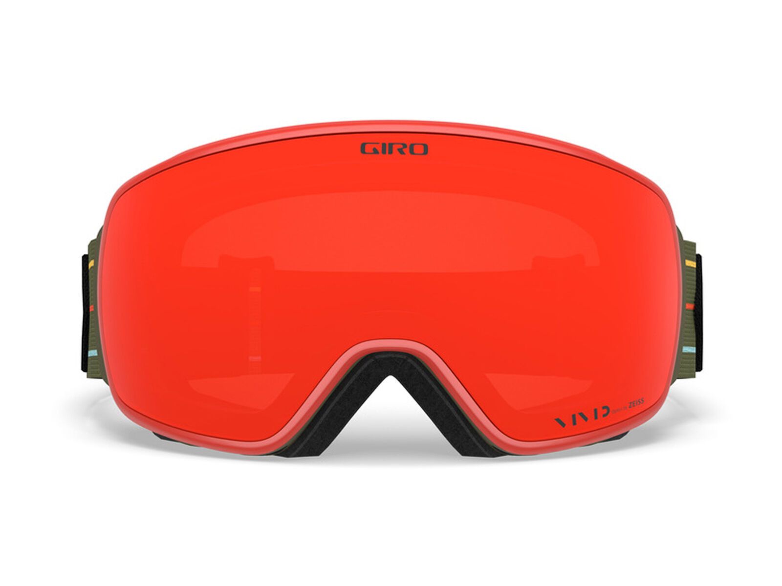 Giro Agent inkl. WS, camp out/Lens: vivid ember - Bild 2