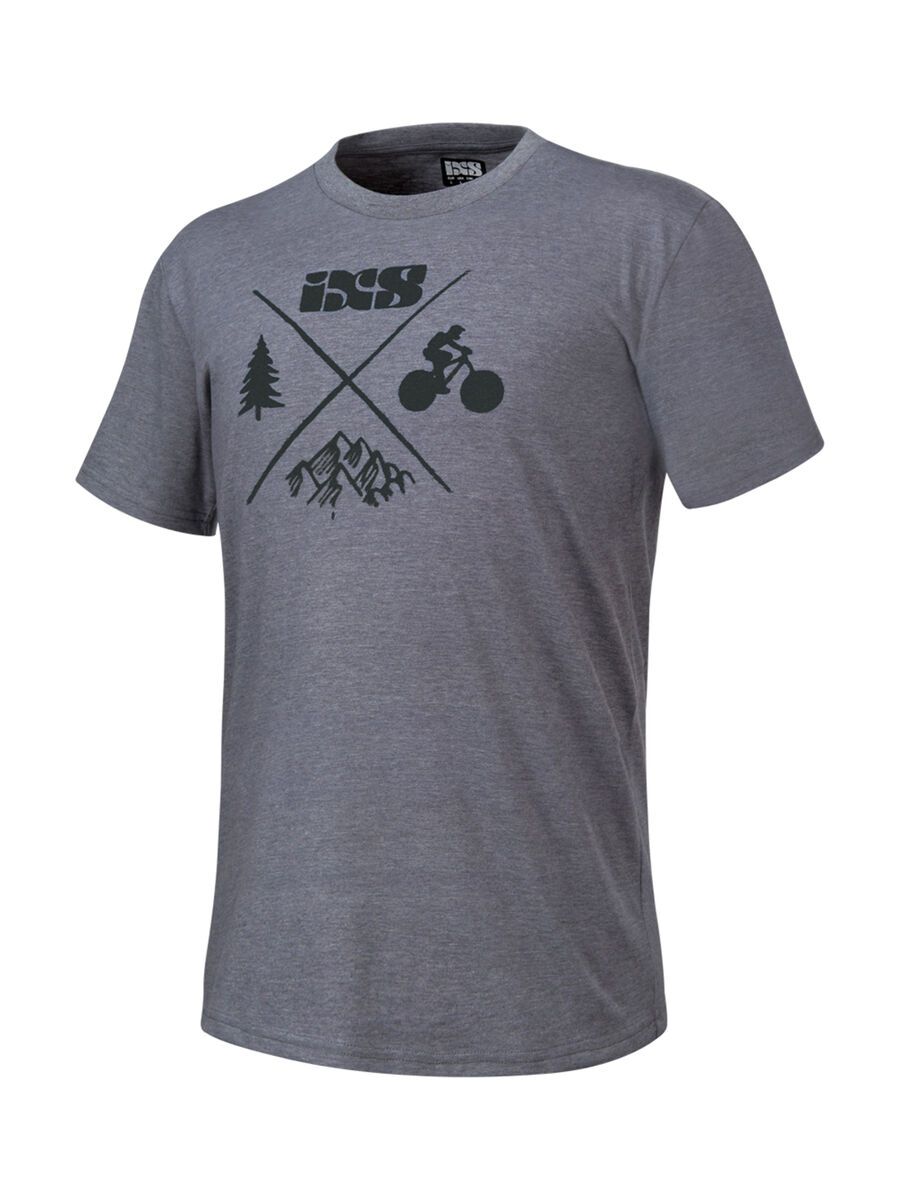 IXS Trail Tee 6.2 T-Shirt, grey - Bild 1