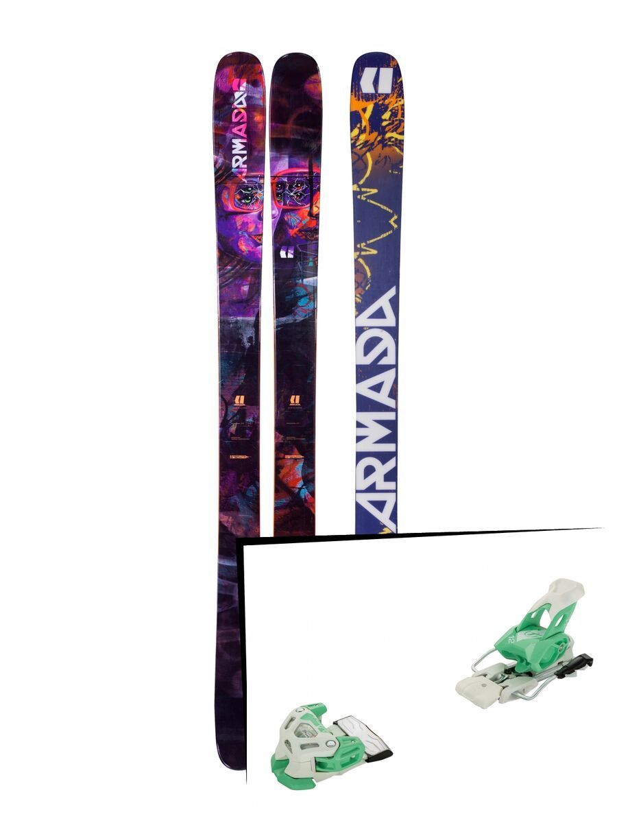 Set: Armada Arv 106 2018 + Tyrolia Attack 12 solid white mint - Bild 1