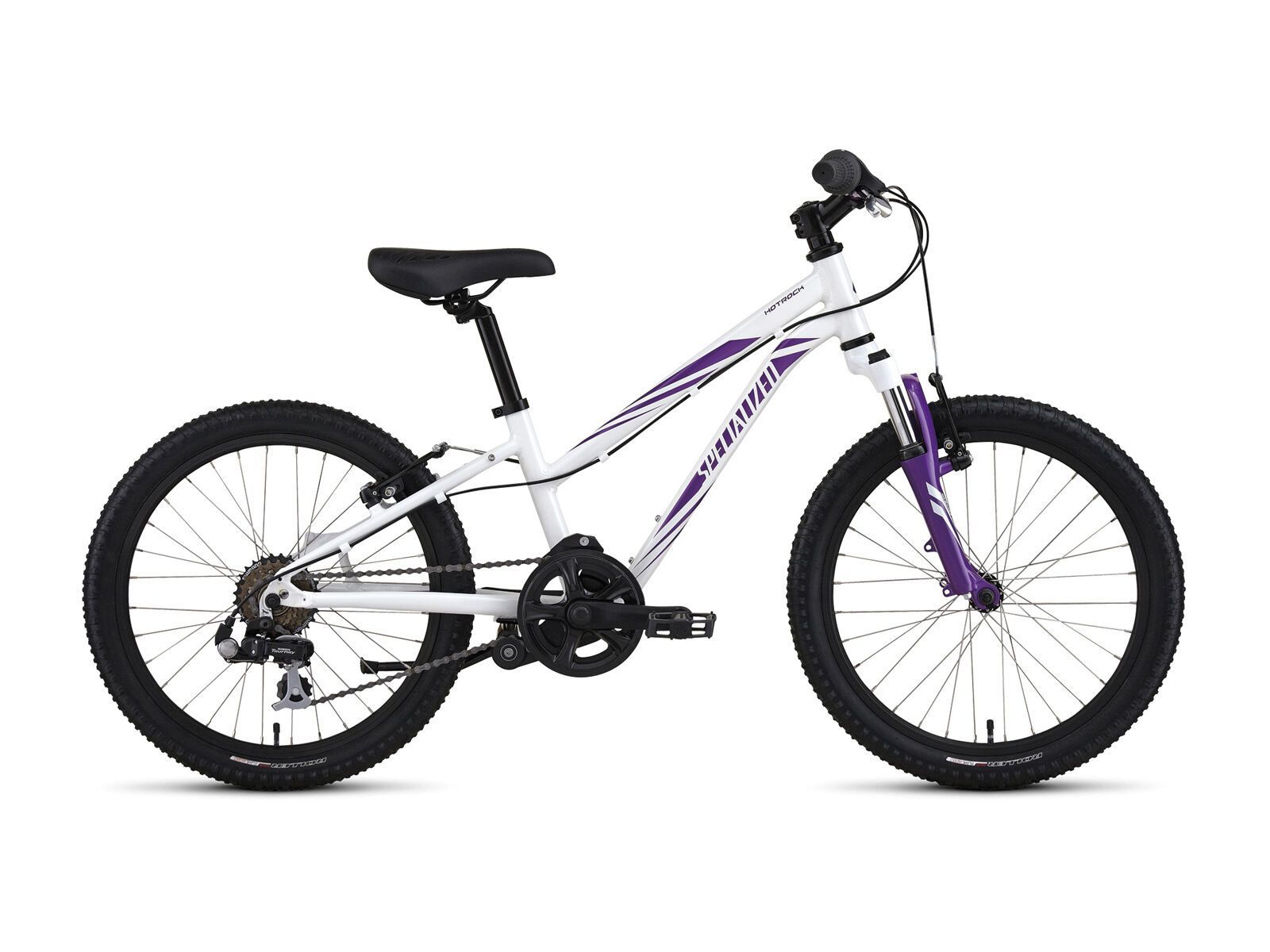 Specialized Hotrock 20 6-Speed Girls, sparkle white/grape - Bild 1