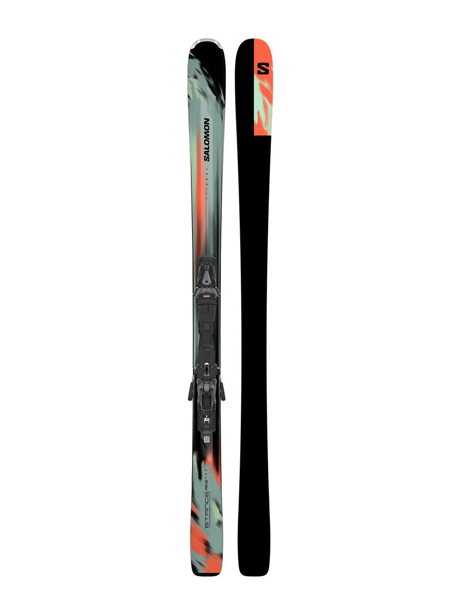 Salomon Stance Pro 82 + MI12 GW, iceberg green/nasturtium/black - Bild 2