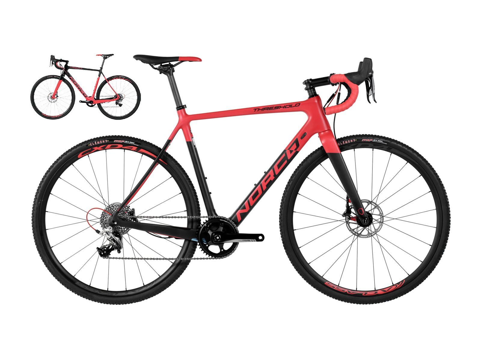 Norco Threshold C Rival 1, red/ud carbon - Bild 2