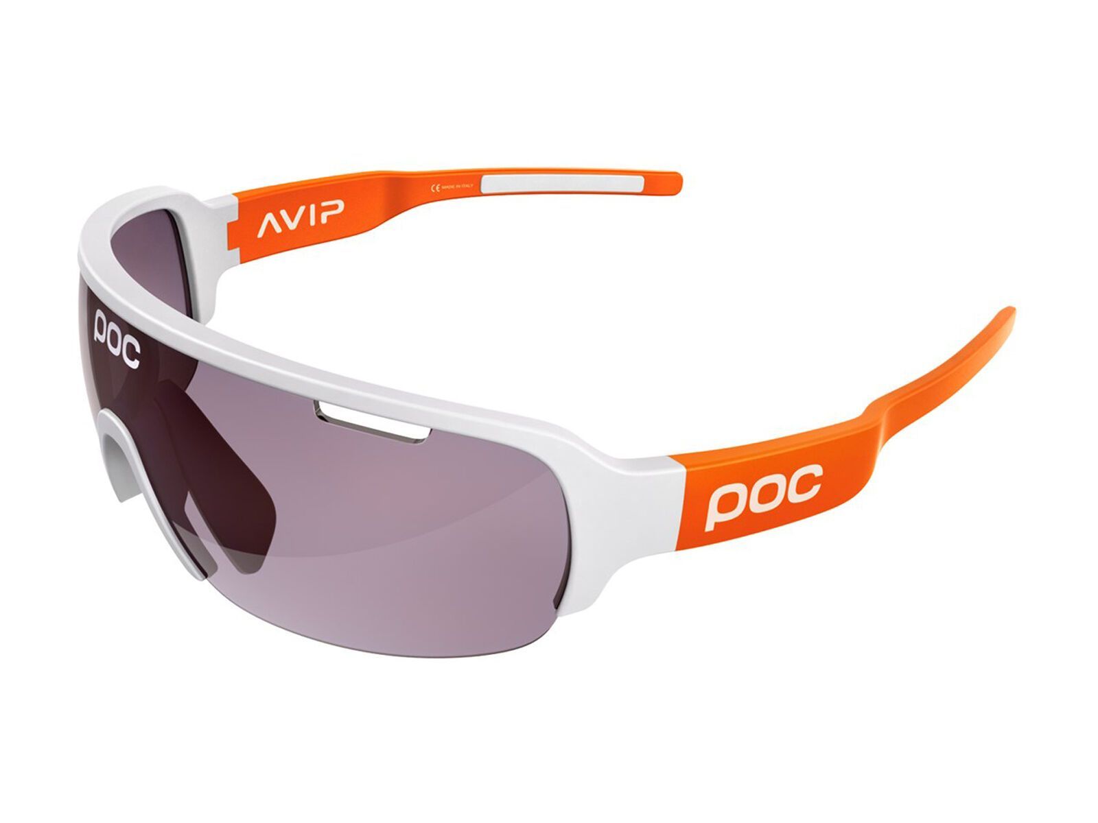 POC DO Half Blade AVIP, hydrogen white/zink orange/Lens: violet - Bild 1