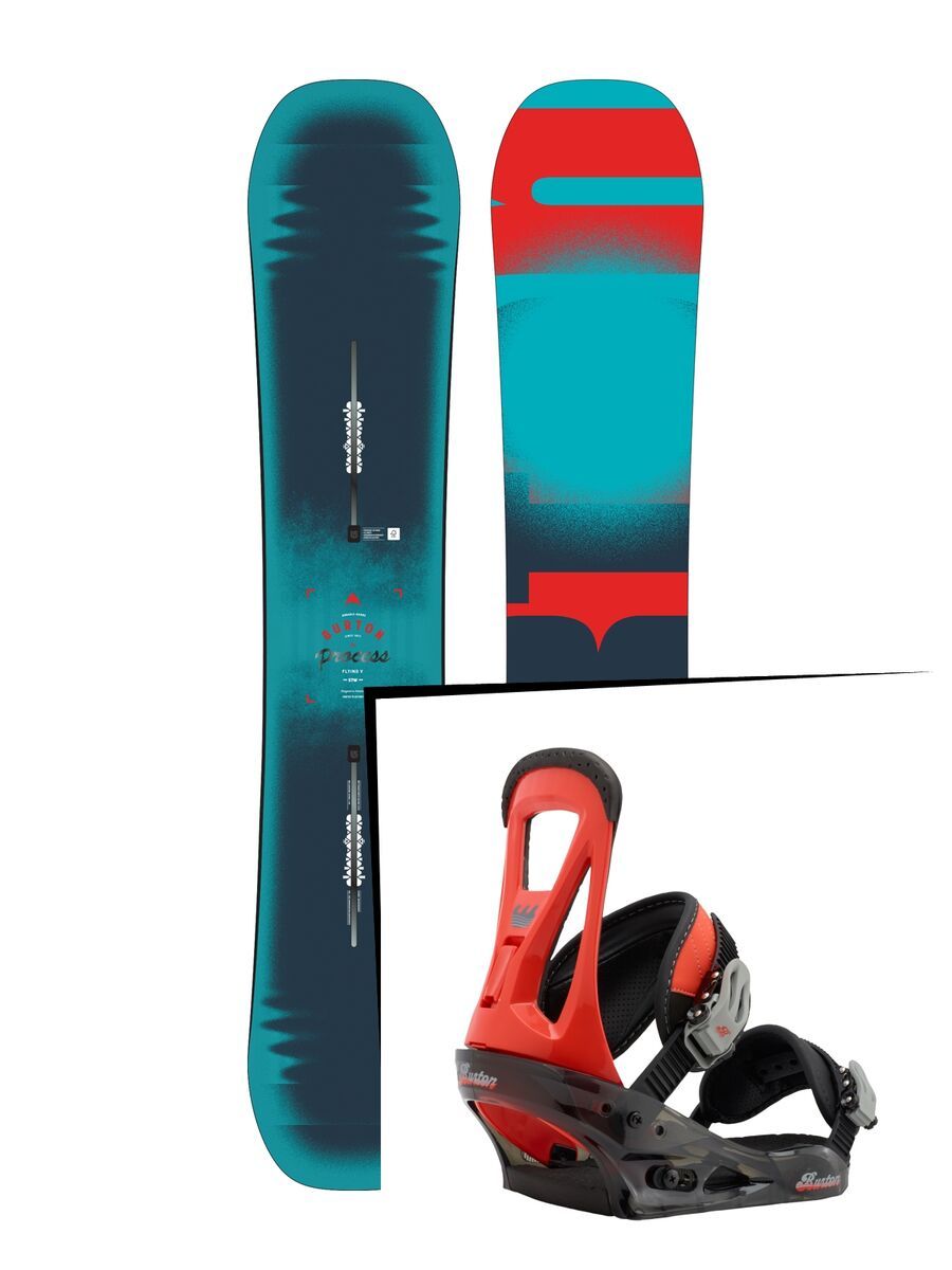 Set: Burton Process Flying V 2017 +  Freestyle (1712769S) - Bild 1