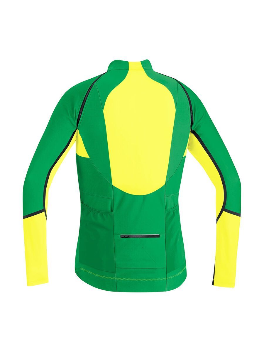 Gore Bike Wear Alp-X Pro Windstopper SO Zip-Off Trikot, fresh green cadmium yellow - Bild 2