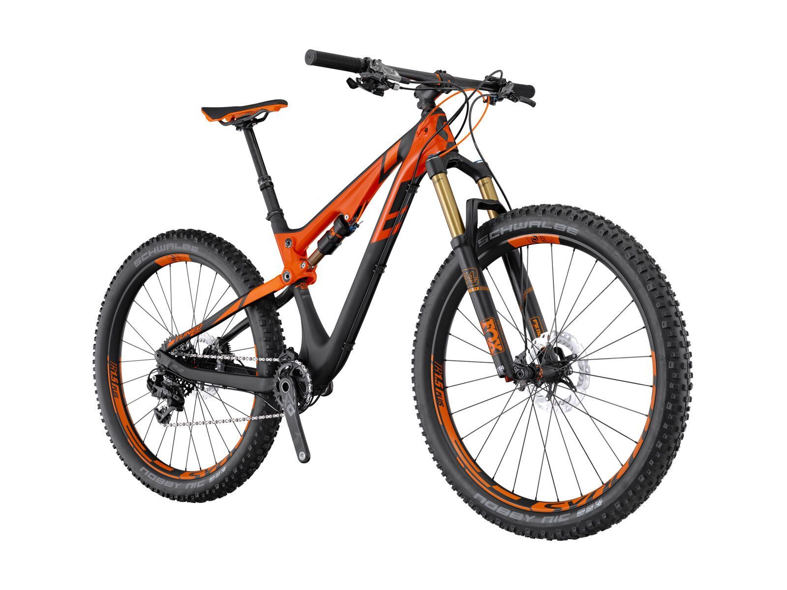 Scott Genius 700 Tuned Plus, black/orange - Bild 2