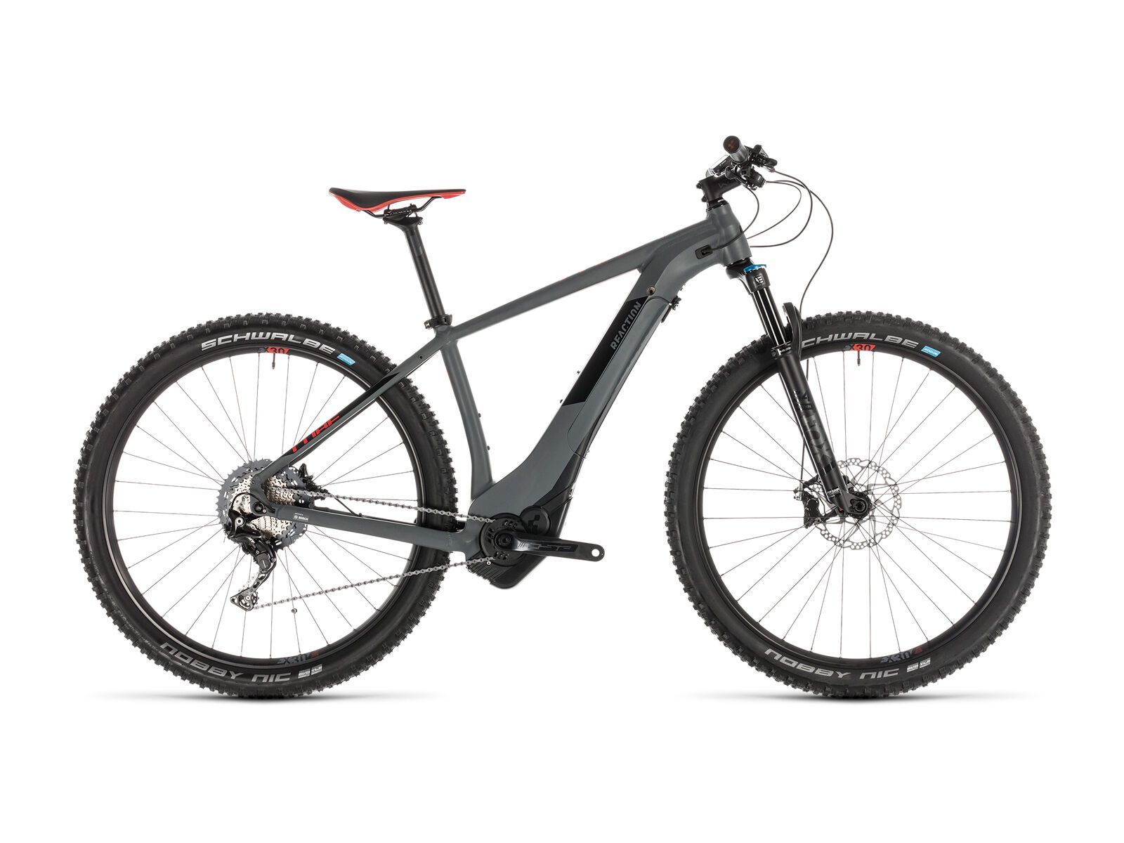 Cube Reaction Hybrid SLT 500 Kiox 29, grey´n´red - Bild 1