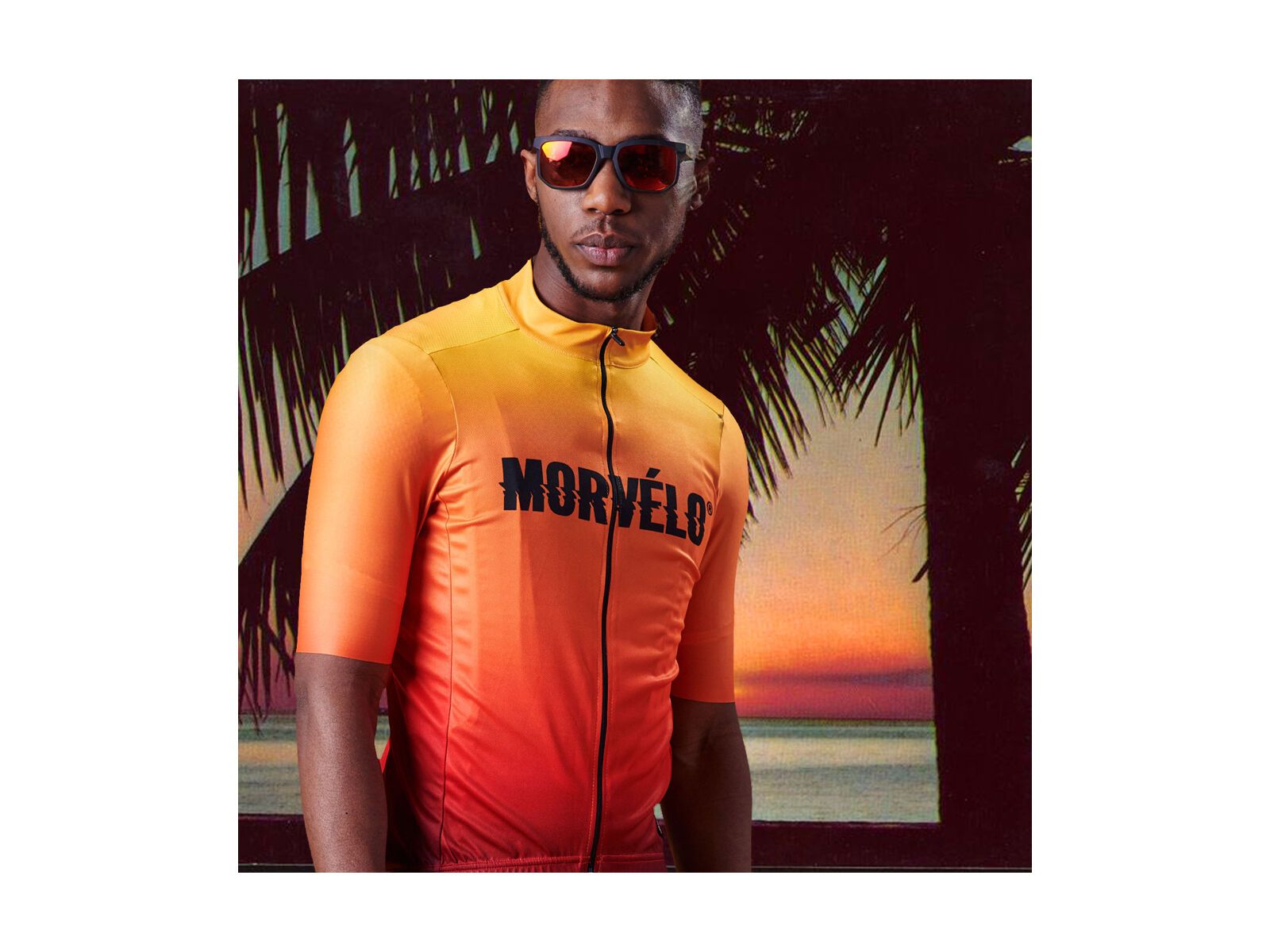 Morvelo Fire Standard SS Jersey, orange - Bild 3