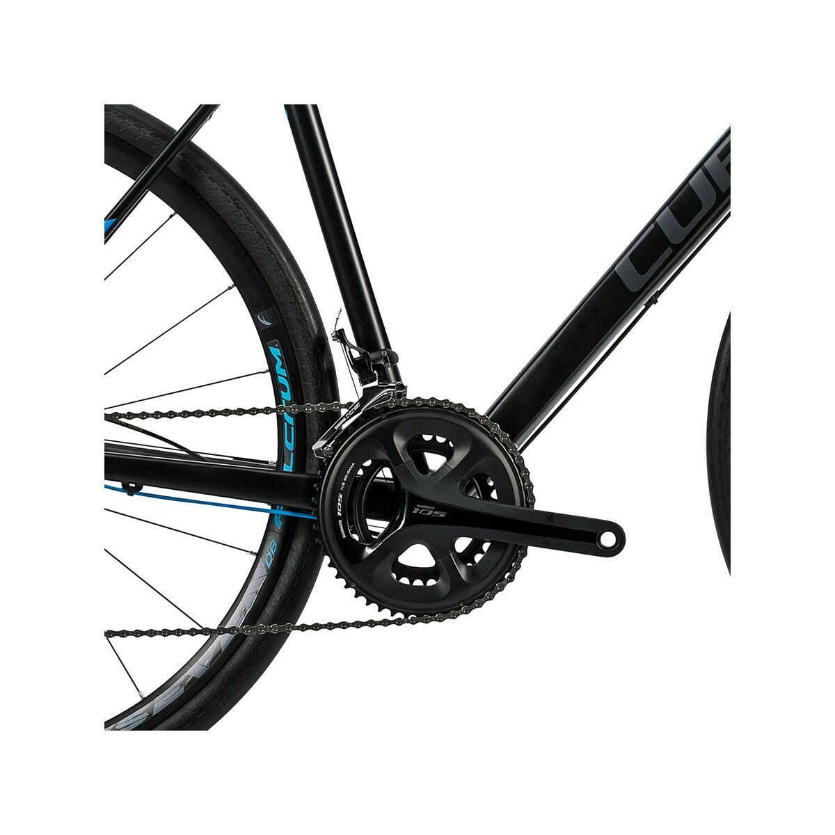 Cube SL Road Race, black grey flashblue - Bild 3