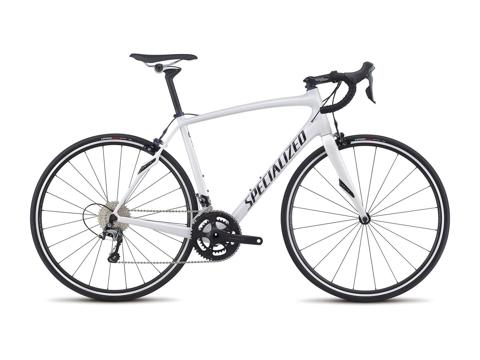 Specialized Roubaix SL4, metallic white silver/tarmac black - Bild 1