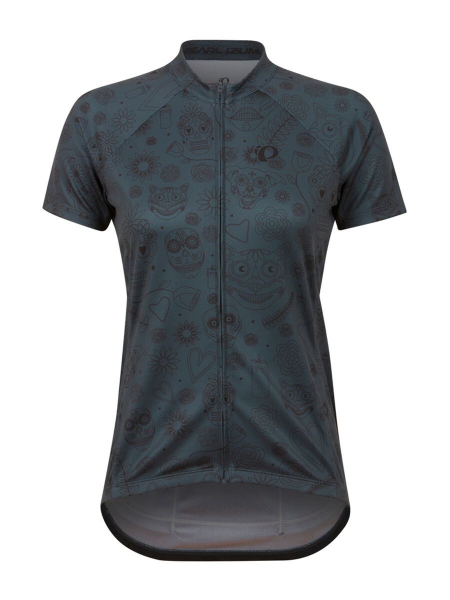Pearl Izumi Women's Classic Jersey, dark ink sugar skull - Bild 1