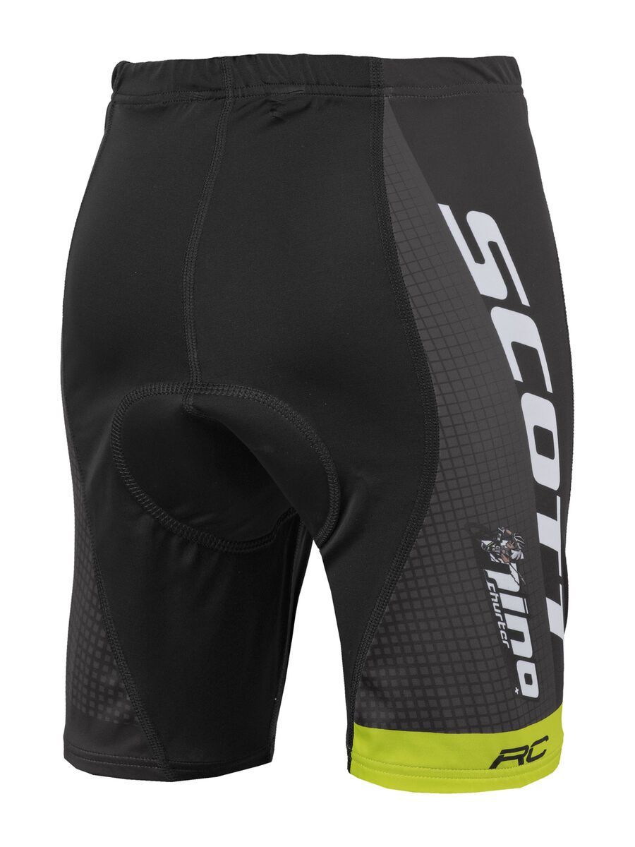 Scott RC Pro Junior Shorts, black/sulphur yellow/nino - Bild 2
