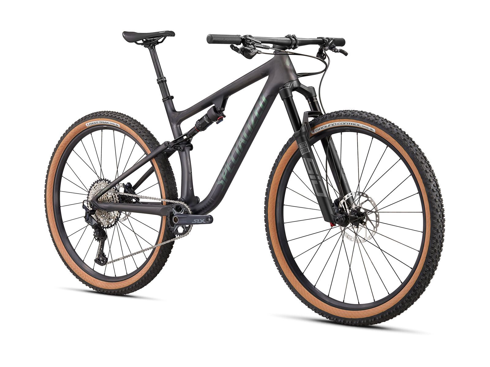 Specialized Epic Evo Comp, carbon/oak green metallic - Bild 2