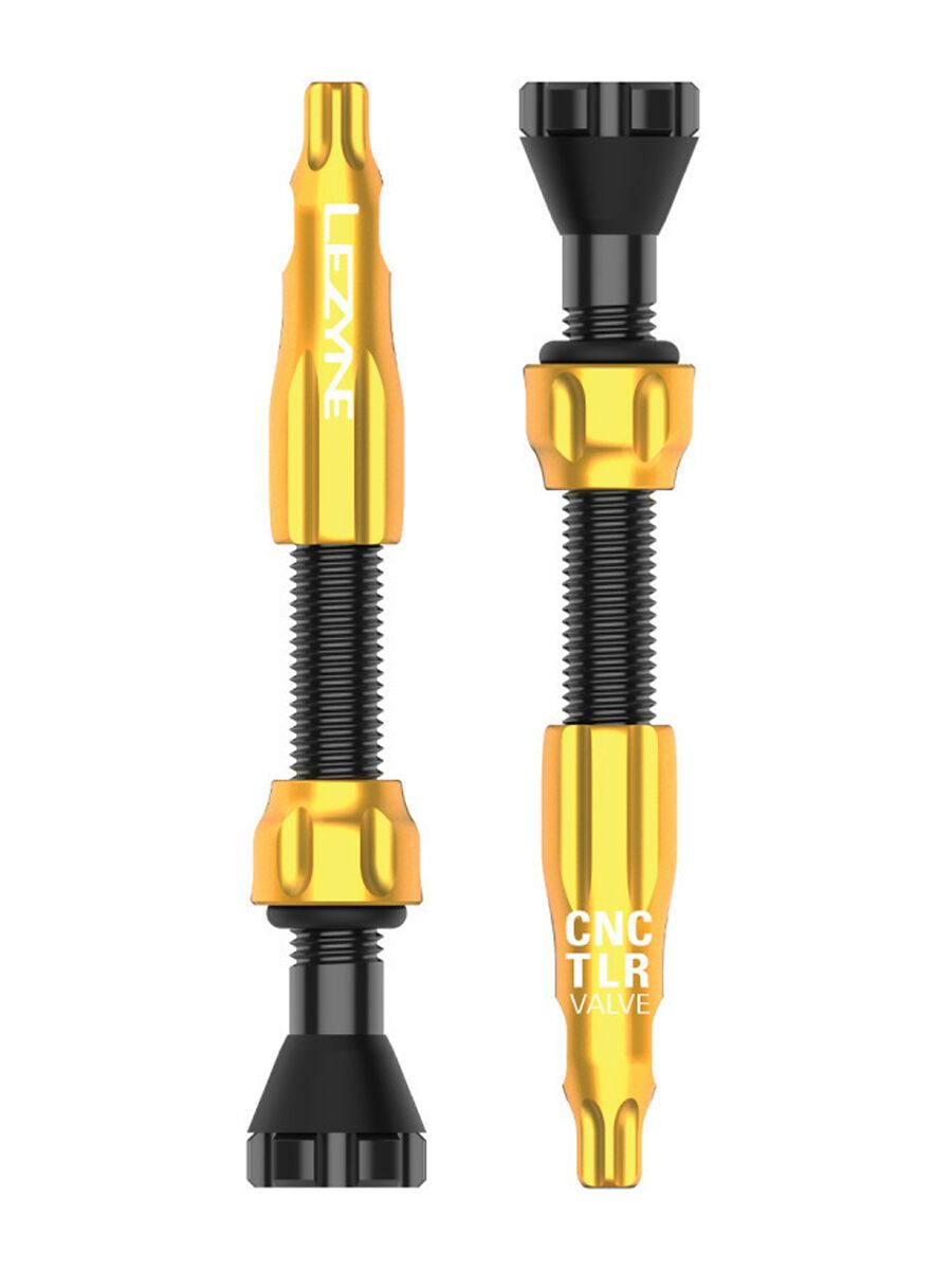 Lezyne CNC TLR Valves - 44 mm, gold - Bild 1