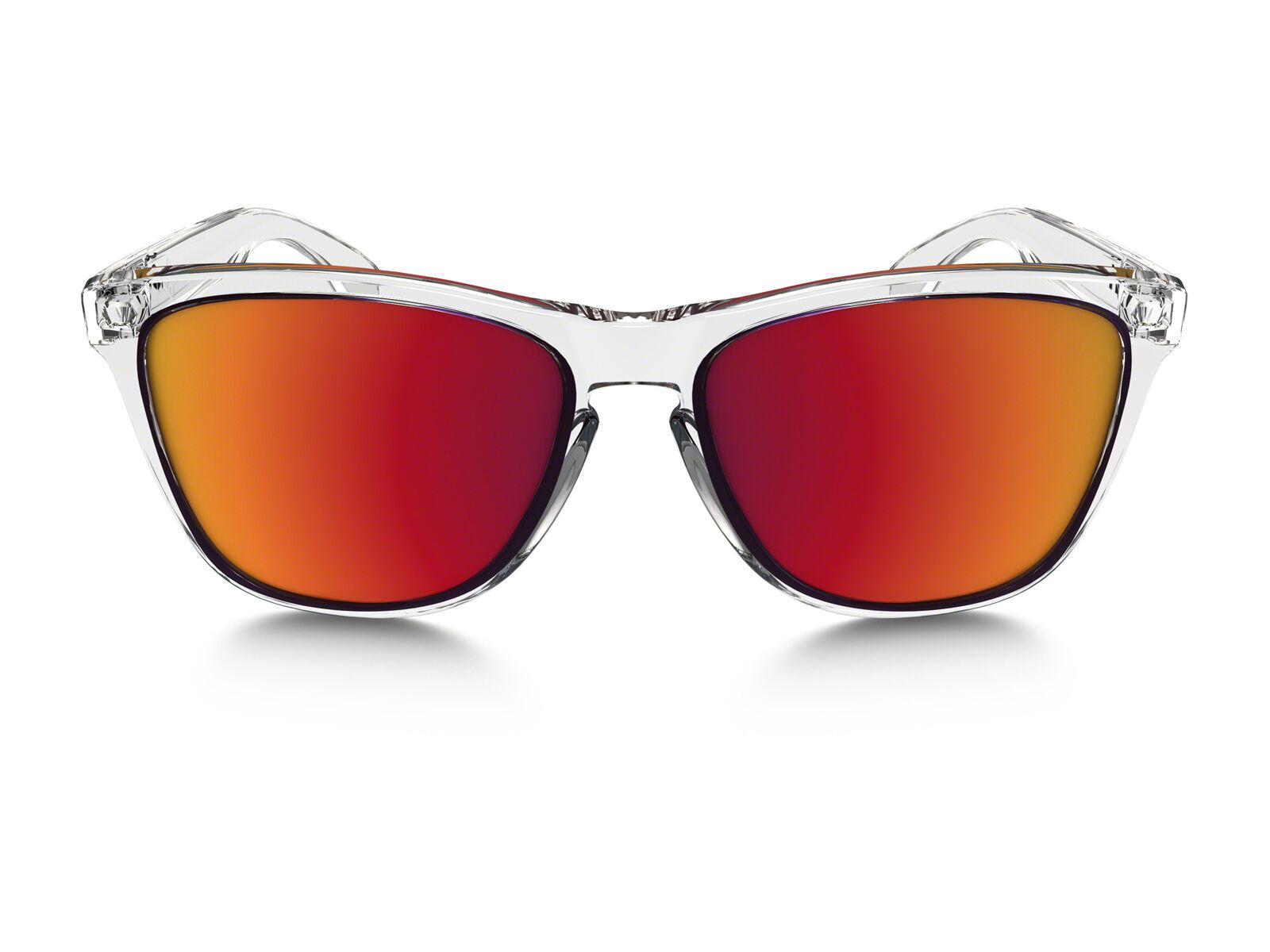 Oakley Frogskins, polished clear/Lens: torch iridium - Bild 2