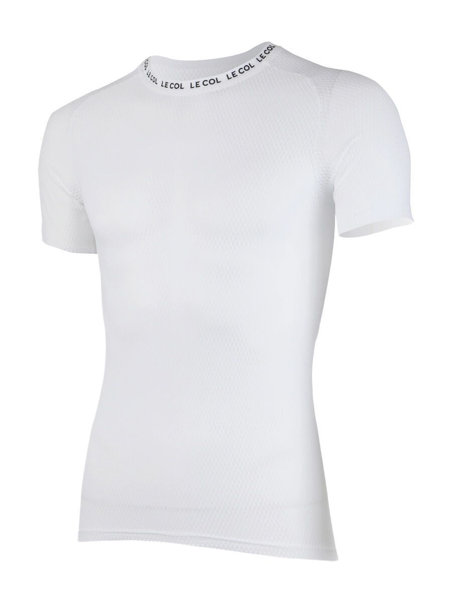 Le Col Pro Air Short Sleeve Base Layer, le col white - Bild 3
