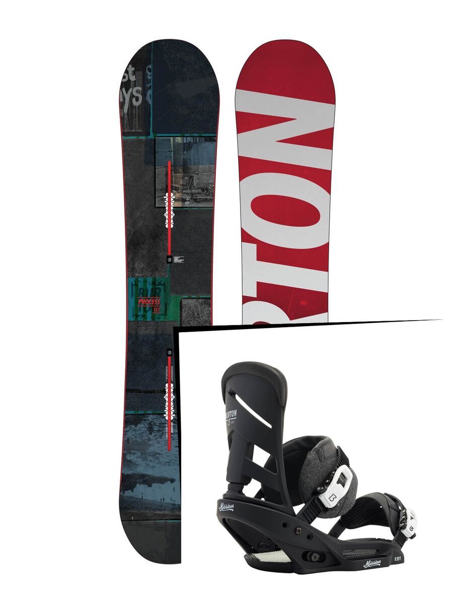 Set: Burton Process 2015 +  Mission EST (1191266S) - Bild 1