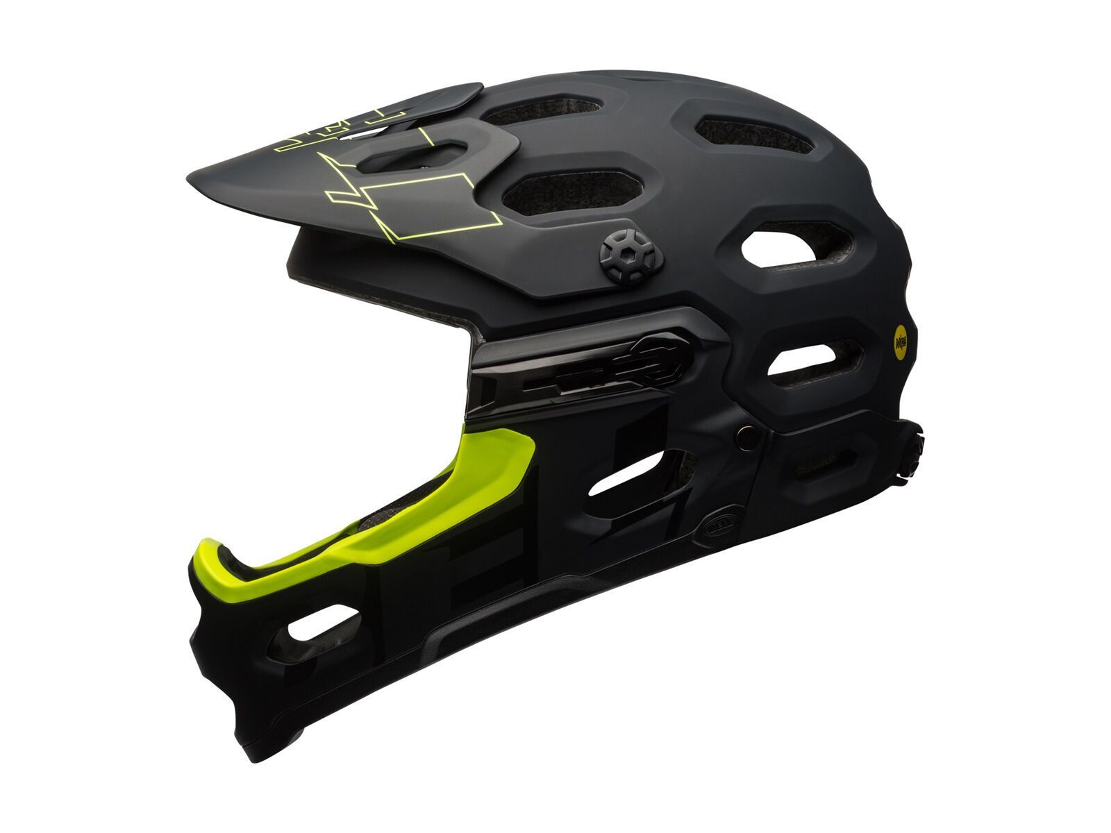 Bell Super 3R MIPS, matte black/retina sear - Bild 1