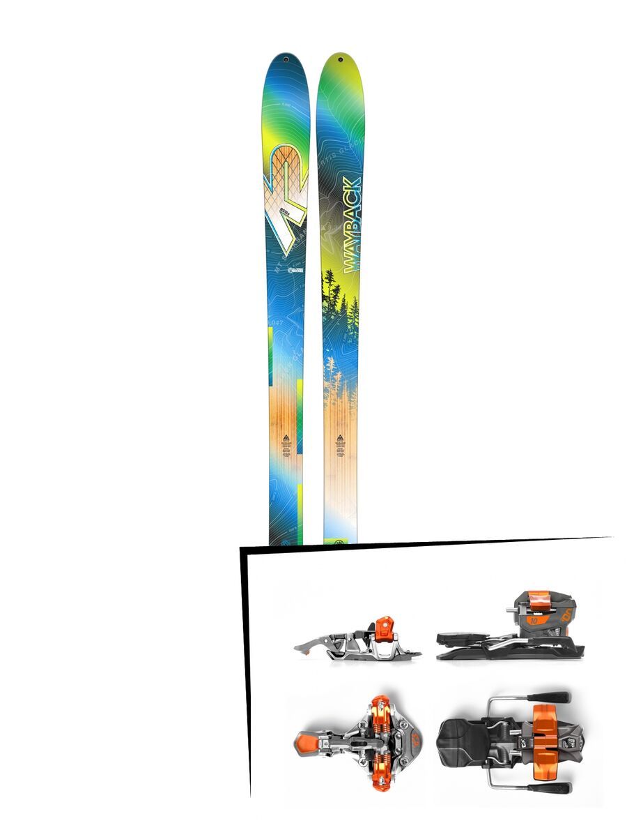Set: K2 SKI Wayback 82 ECOre 2017 + G3 Ion 10 (1716206) - Bild 1
