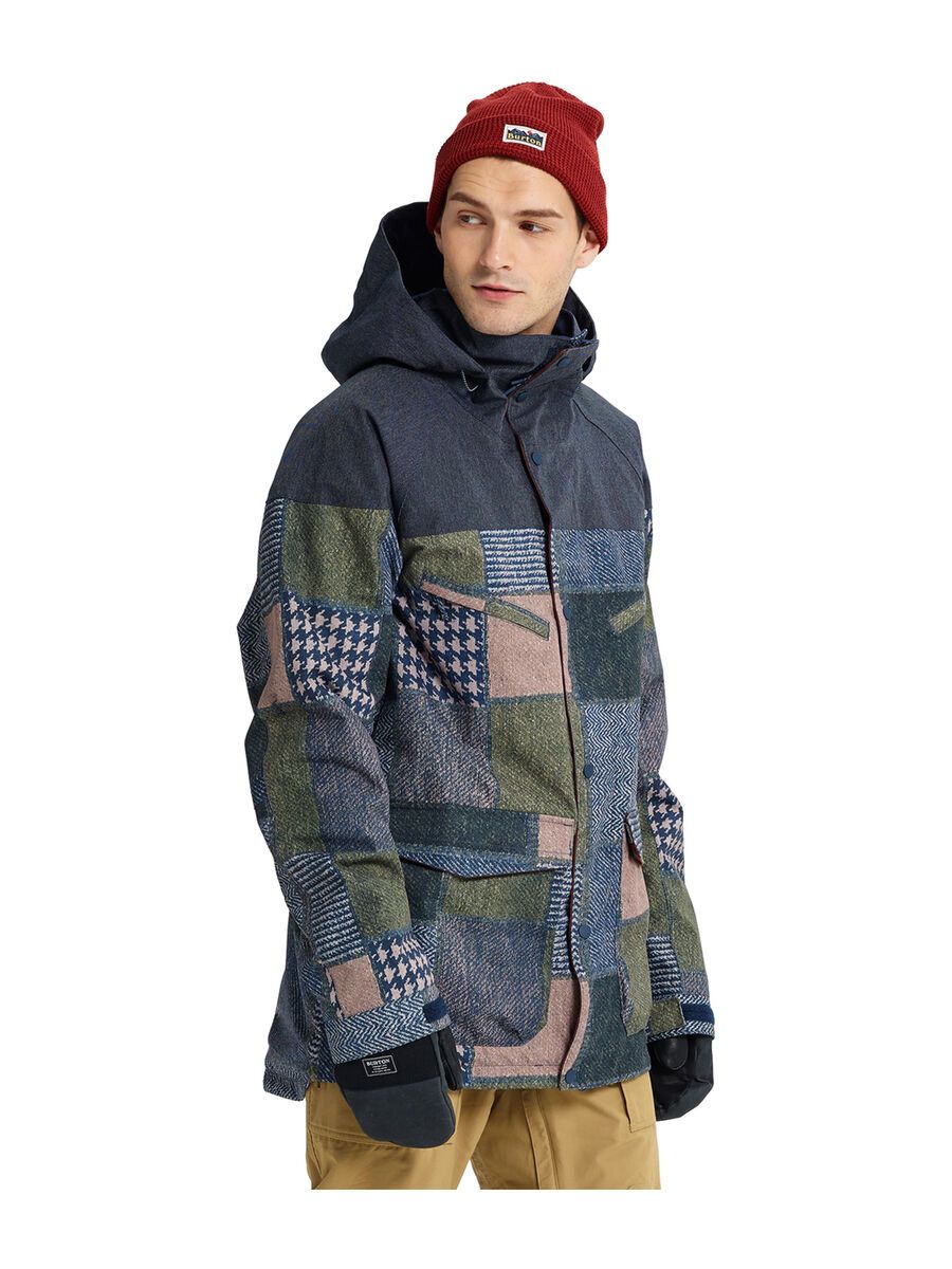 Burton Breach Jacket, patchwork/denim - Bild 5
