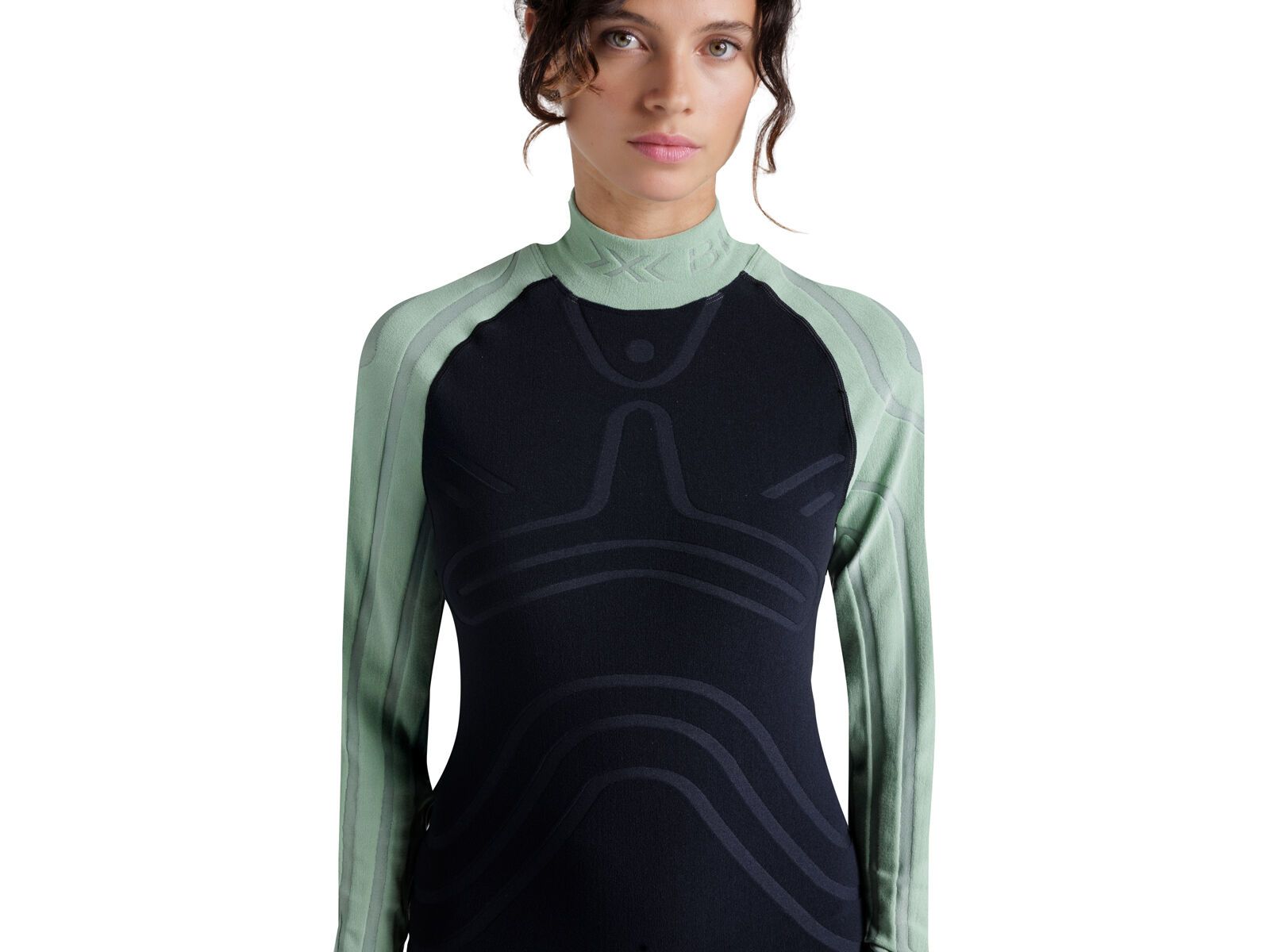 X-Bionic Heatloop Shirt LS Wmn, digital lime/x black - Bild 6