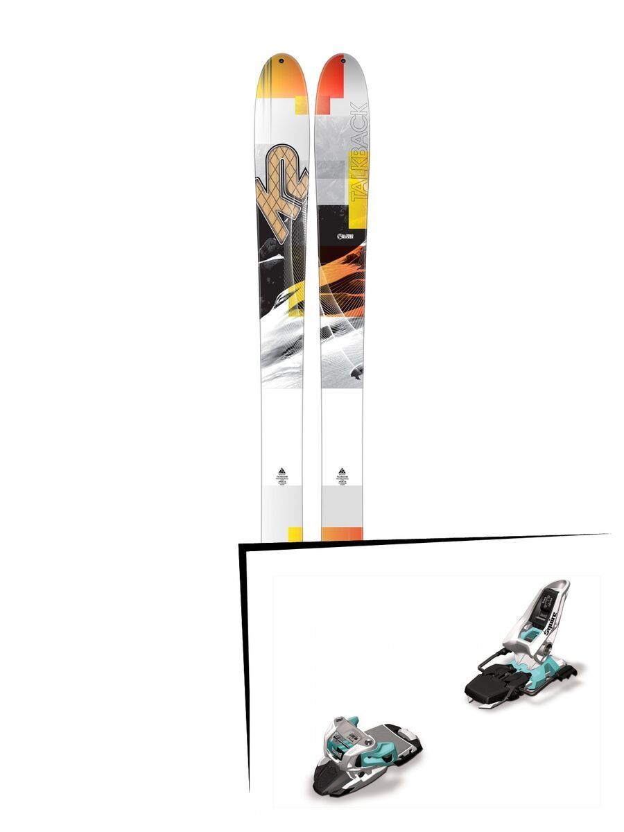 K2 SKI Set: Talkback 96 2016 + Marker Squire 11 - Bild 1