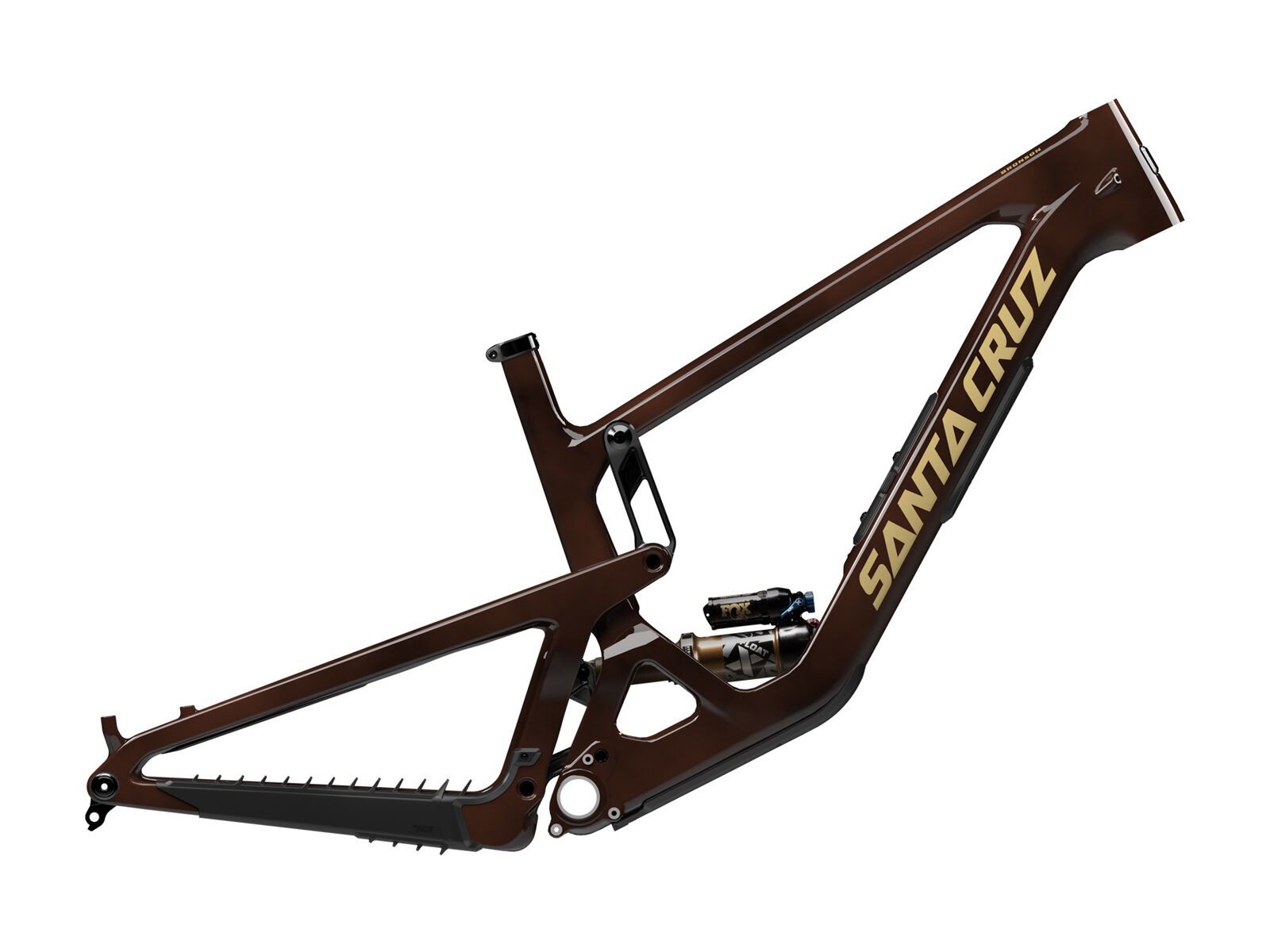 Santa Cruz Bronson CC Frameset, translucent root beer - Bild 1