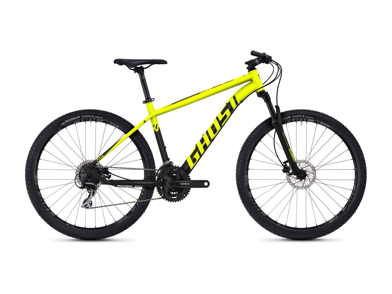 Ghost Kato 2.7 AL, neon yellow/night black/urban gray - Bild 1