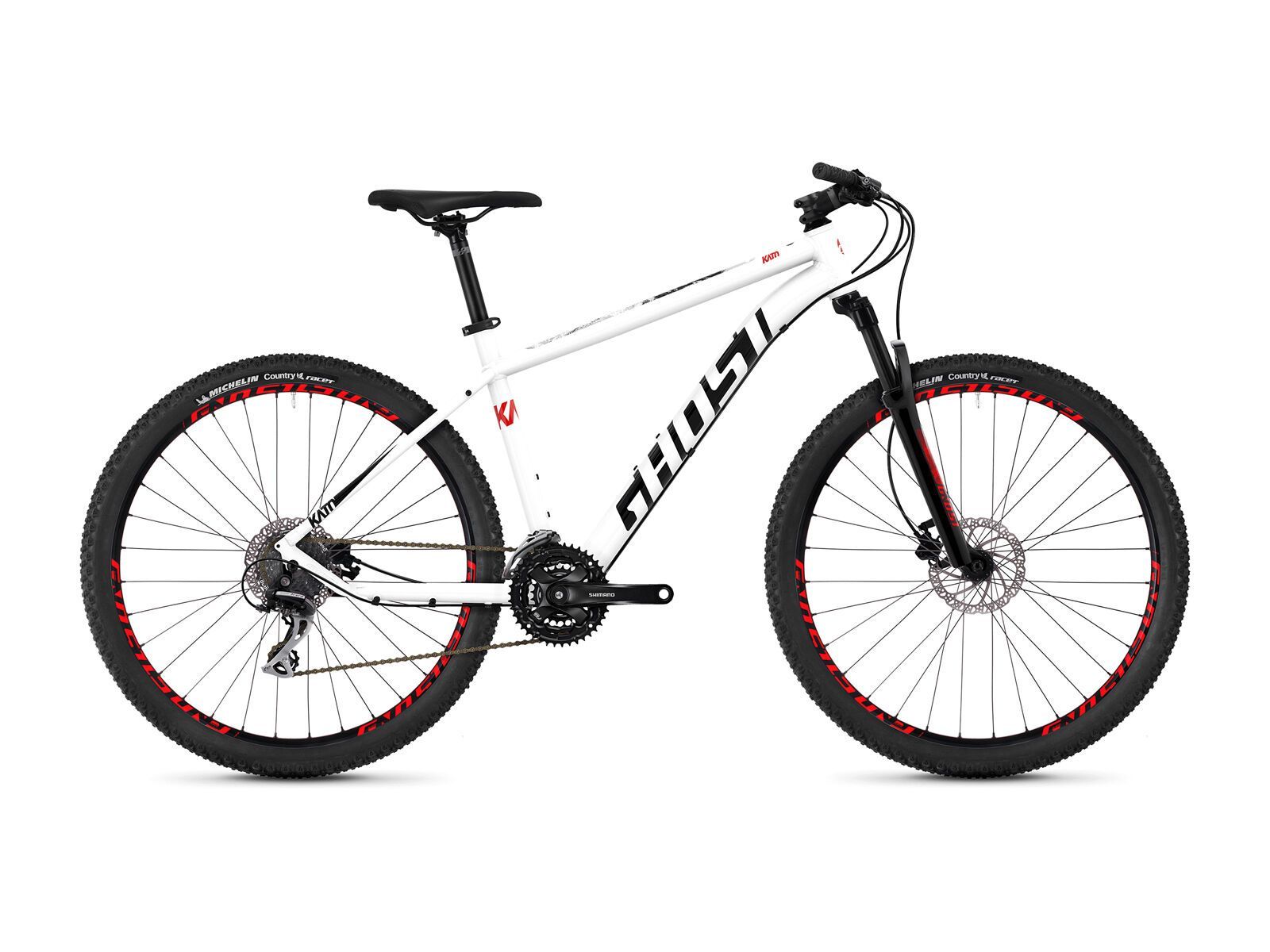 Ghost Kato 3.7 AL, star white/night black/fiery red - Bild 1