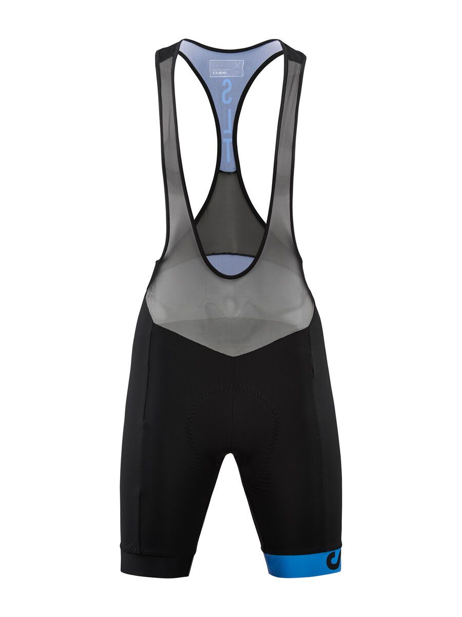 Cube WS SLT Trägerhose kurz, black´n´blue - Bild 1