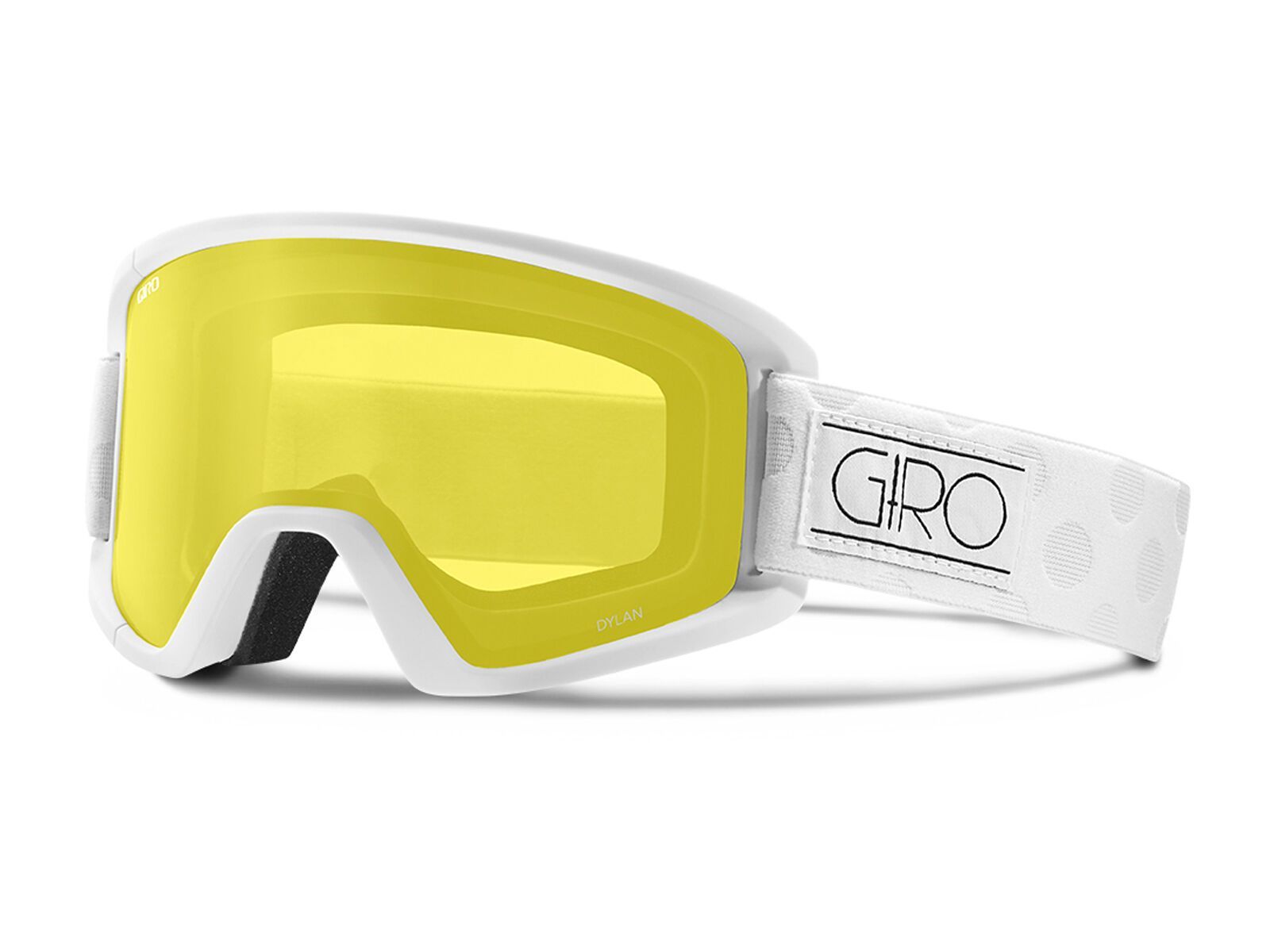 Giro Dylan inkl. Wechselscheibe, white tonal dots, amber pink/yellow - Bild 2